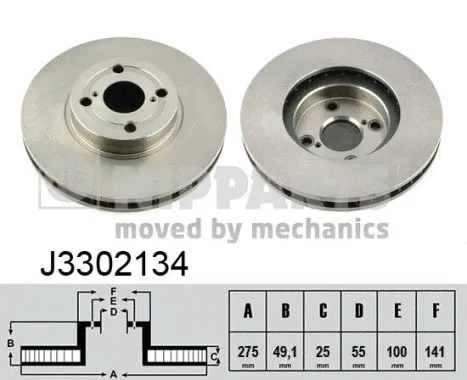 Brake Disc (J3302134)