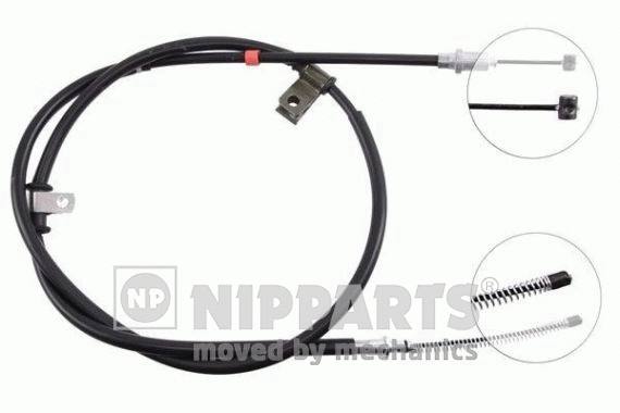 Cable Pull, parking brake (J14878)