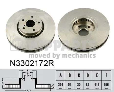 Brake Disc (N3302172R)