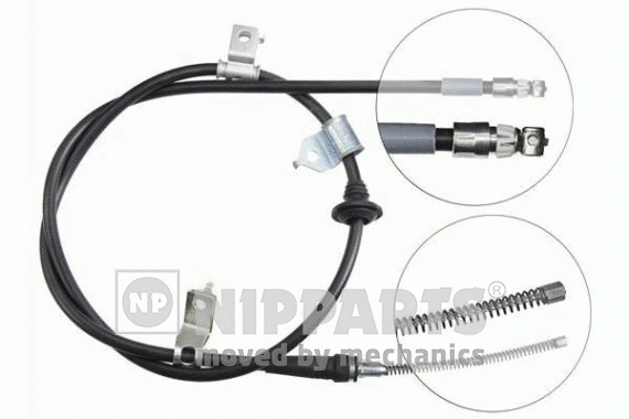 Cable Pull, parking brake (J19367)