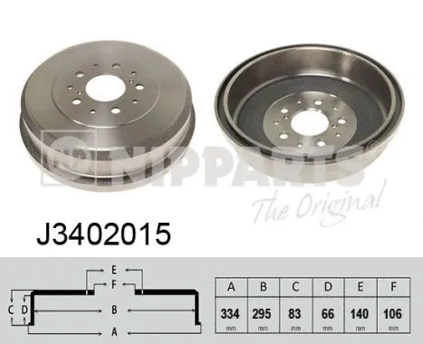 Brake Drum (J3402015)