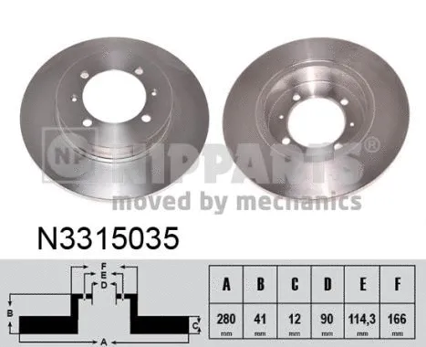 Brake Disc (N3315035)