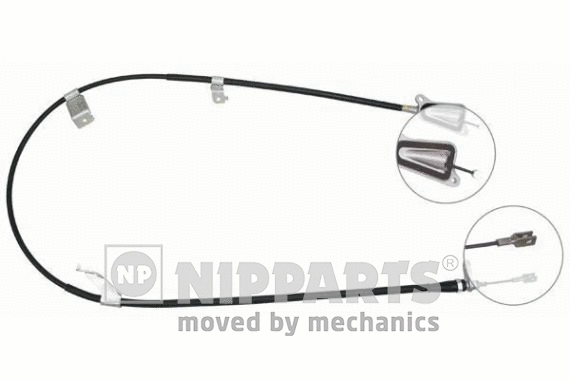 Cable Pull, parking brake (J19788)