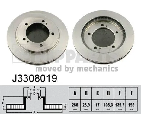 Brake Disc (J3308019)