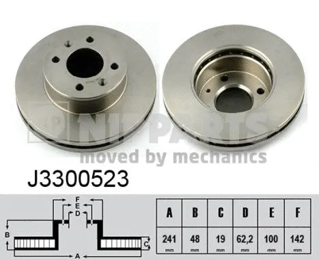 Brake Disc (J3300523)