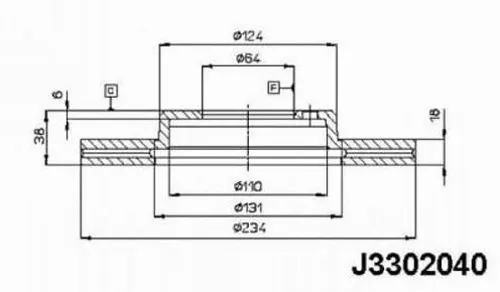 Brake Disc (J3302040)