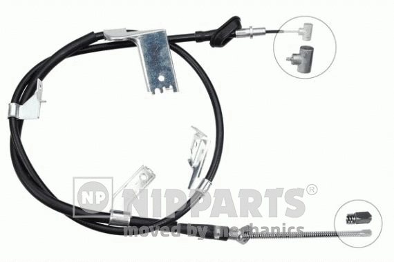 Cable Pull, parking brake (J13860)