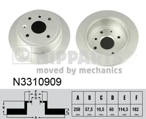 Brake Disc (N3310909)