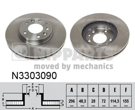 Brake Disc (N3303090)