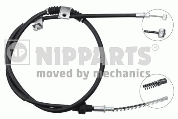 Cable Pull, parking brake (J12083)