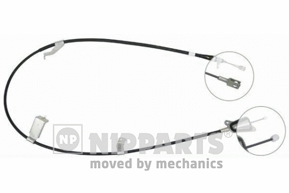 Cable Pull, parking brake (J19897)