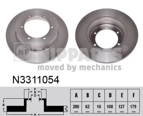 Brake Disc (N3311054)