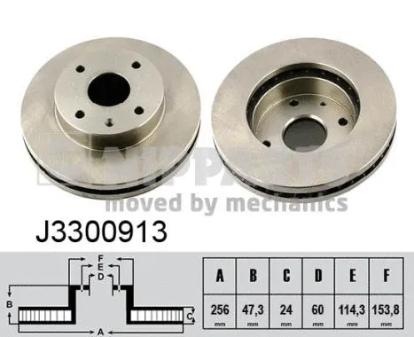 Brake Disc (J3300913)