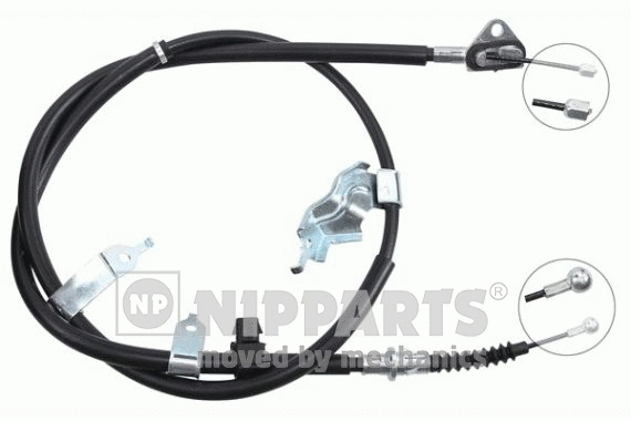 Cable Pull, parking brake (J18966)
