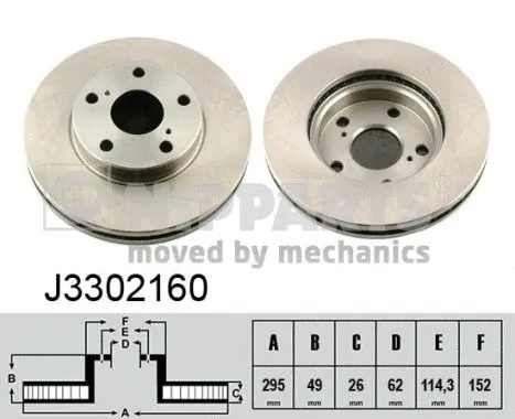Brake Disc (J3302160)