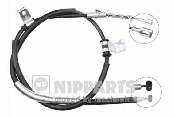 Cable Pull, parking brake (J16998)