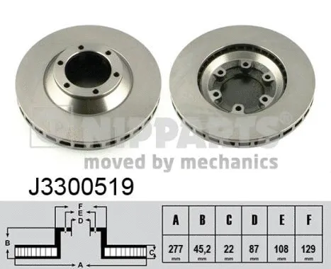 Brake Disc (J3300519)