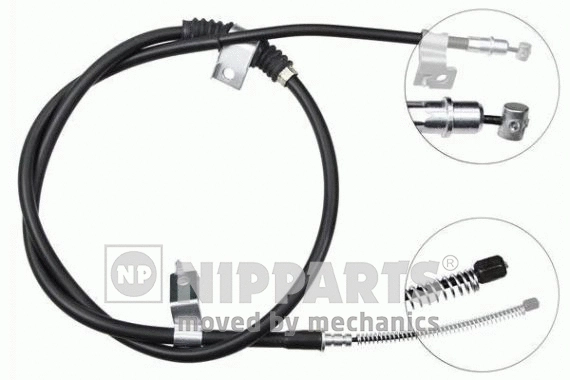 Cable Pull, parking brake (J17297)