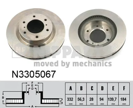 Brake Disc (N3305067)