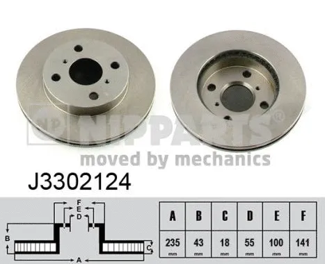 Brake Disc (J3302124)