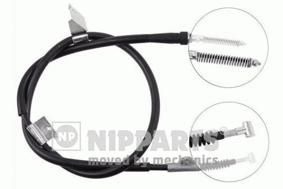 Cable Pull, parking brake (J13697)