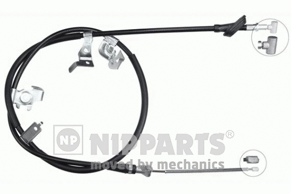 Cable Pull, parking brake (J13935)