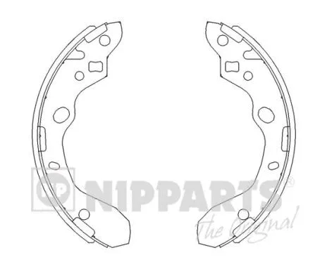 Brake Shoe Set (J3503037)