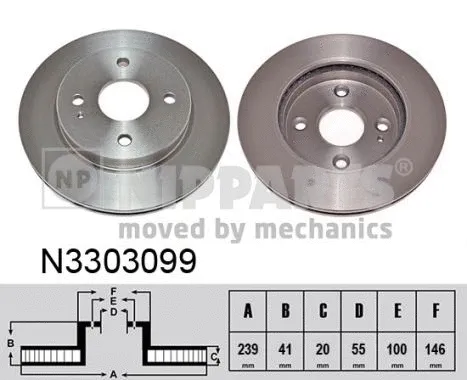 Brake Disc (N3303099)