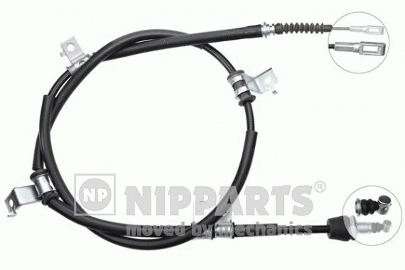 Cable Pull, parking brake (J17157)