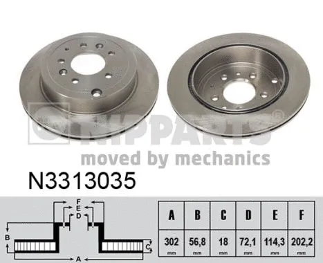 Brake Disc (N3313035)