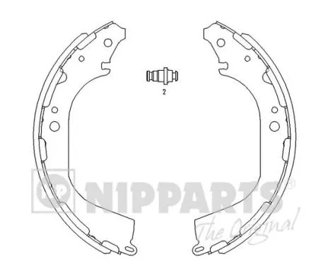 Brake Shoe Set (J3501045)