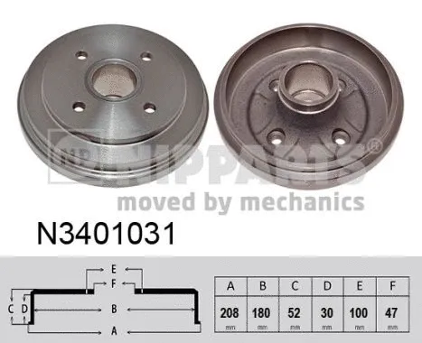 Brake Drum (N3401031)
