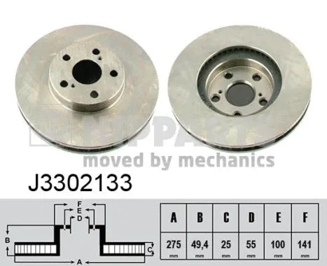 Brake Disc (J3302133)