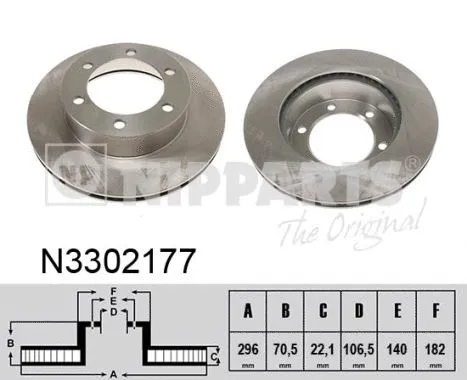 Brake Disc (N3302177)