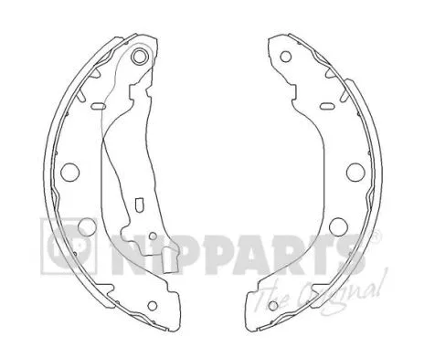 Brake Shoe Set (J3501051)
