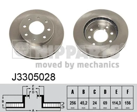 Brake Disc (J3305028)