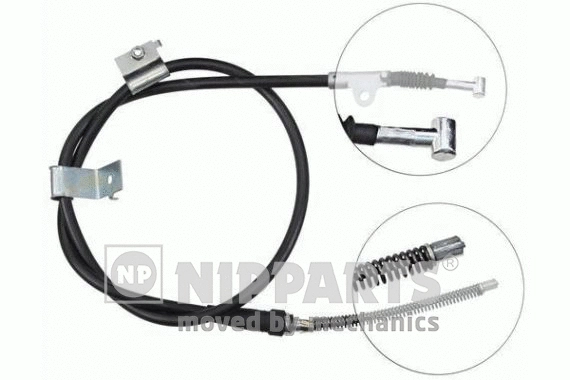 Cable Pull, parking brake (J17608)