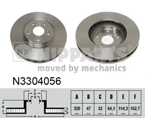 Brake Disc (N3304056)