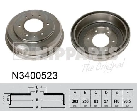 Brake Drum (N3400523)
