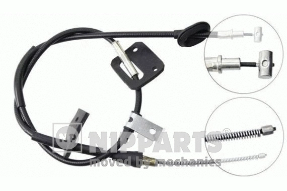 Cable Pull, parking brake (J12618)