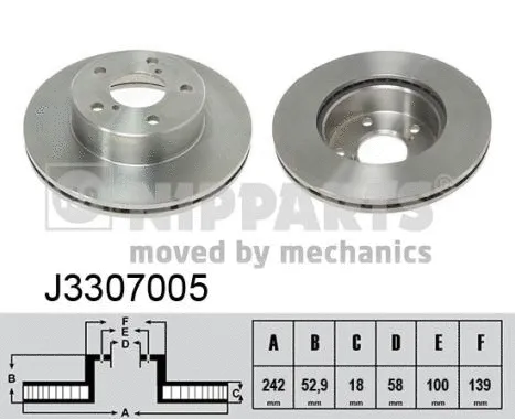 Brake Disc (J3307005)