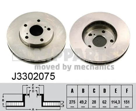 Brake Disc (J3302075)