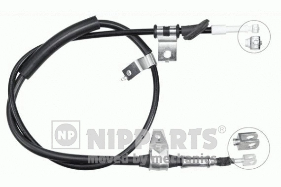 Cable Pull, parking brake (J13893)