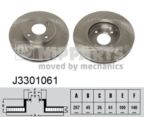 Brake Disc (J3301061)