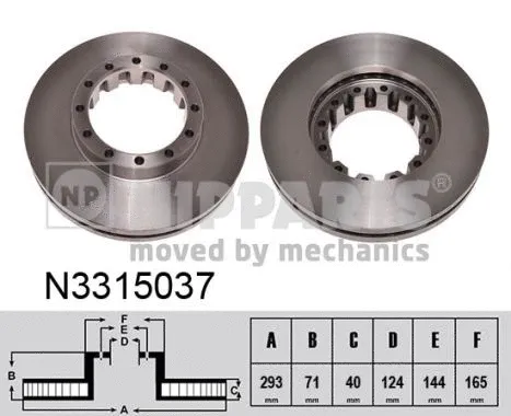 Brake Disc (N3315037)