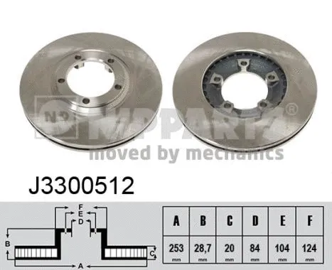 Brake Disc (J3300512)