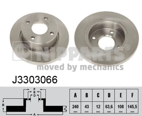 Brake Disc (J3303066)