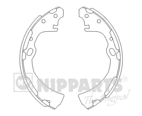 Brake Shoe Set (J3501038)