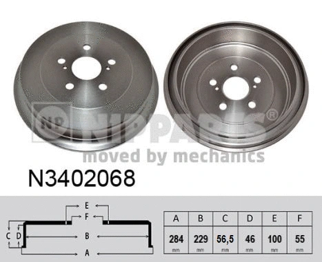 Brake Drum (N3402068)