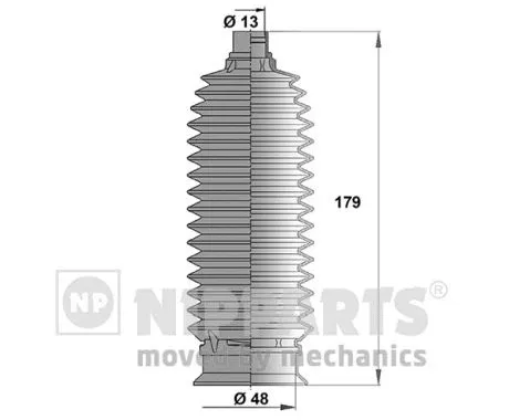 Bellow Kit, steering (J2840303)